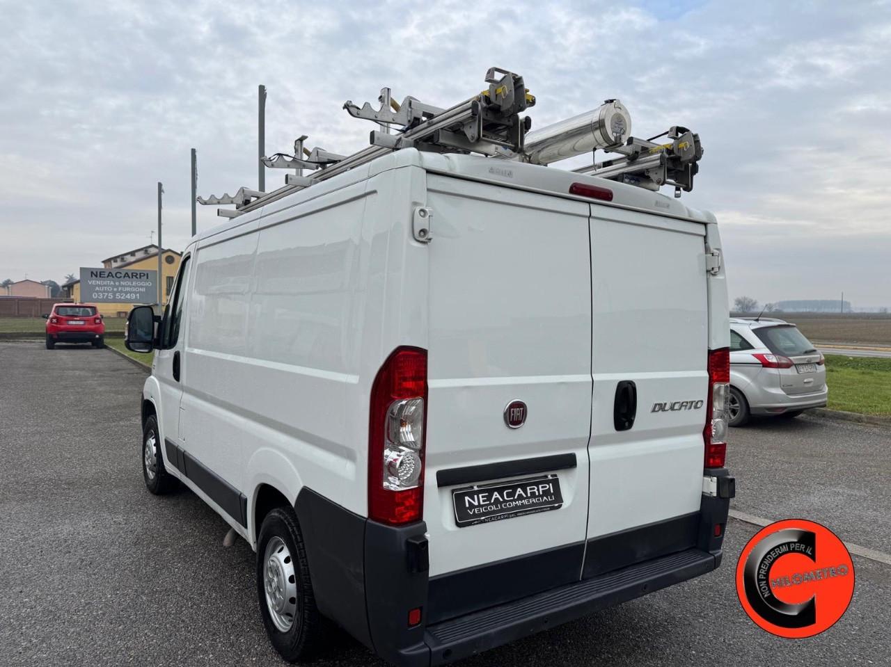 Fiat Ducato 33 2.3 MJT 130 CV ALLESTITO EX ENEL (PC-TN L1H1)SENSORI-POCHISSIMI KM!-PORTAPACCHI-