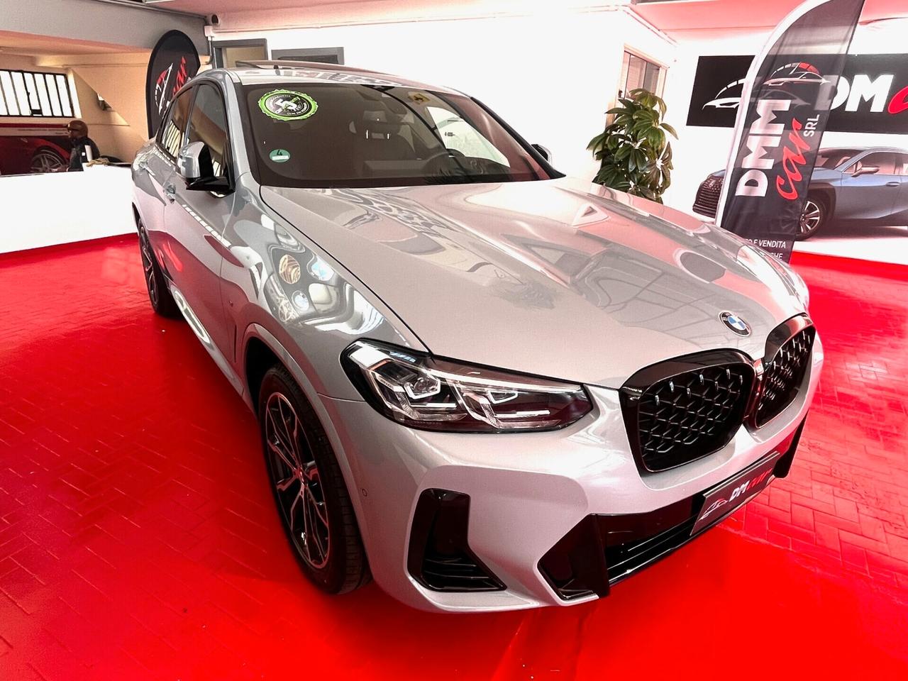 BMW X4 X-DRIVE 2.0d mhev 48V MSPORT TETTO NAVI CERCHI VIRTUAL TELECAMERA 360 GRADI