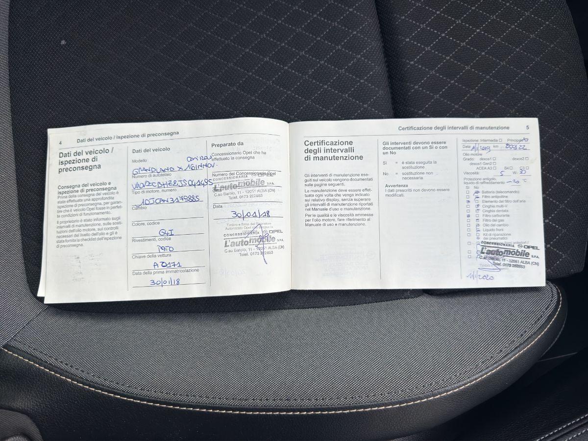 OPEL - Grandland X - 1.6 diesel 120cv Ecotec S&S Ultimate