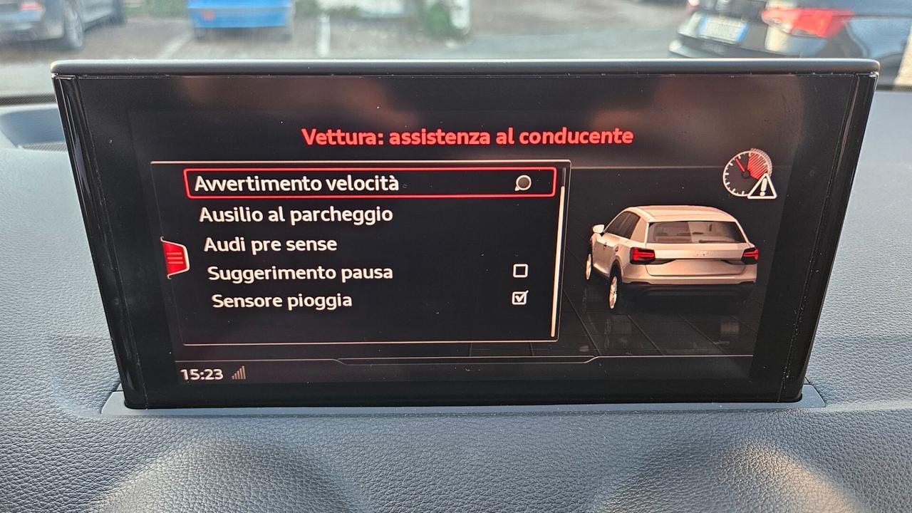 Audi Q2 35 1.5 tfsi s-tronic 150cv NAVY-CAMERA-SED.RISC