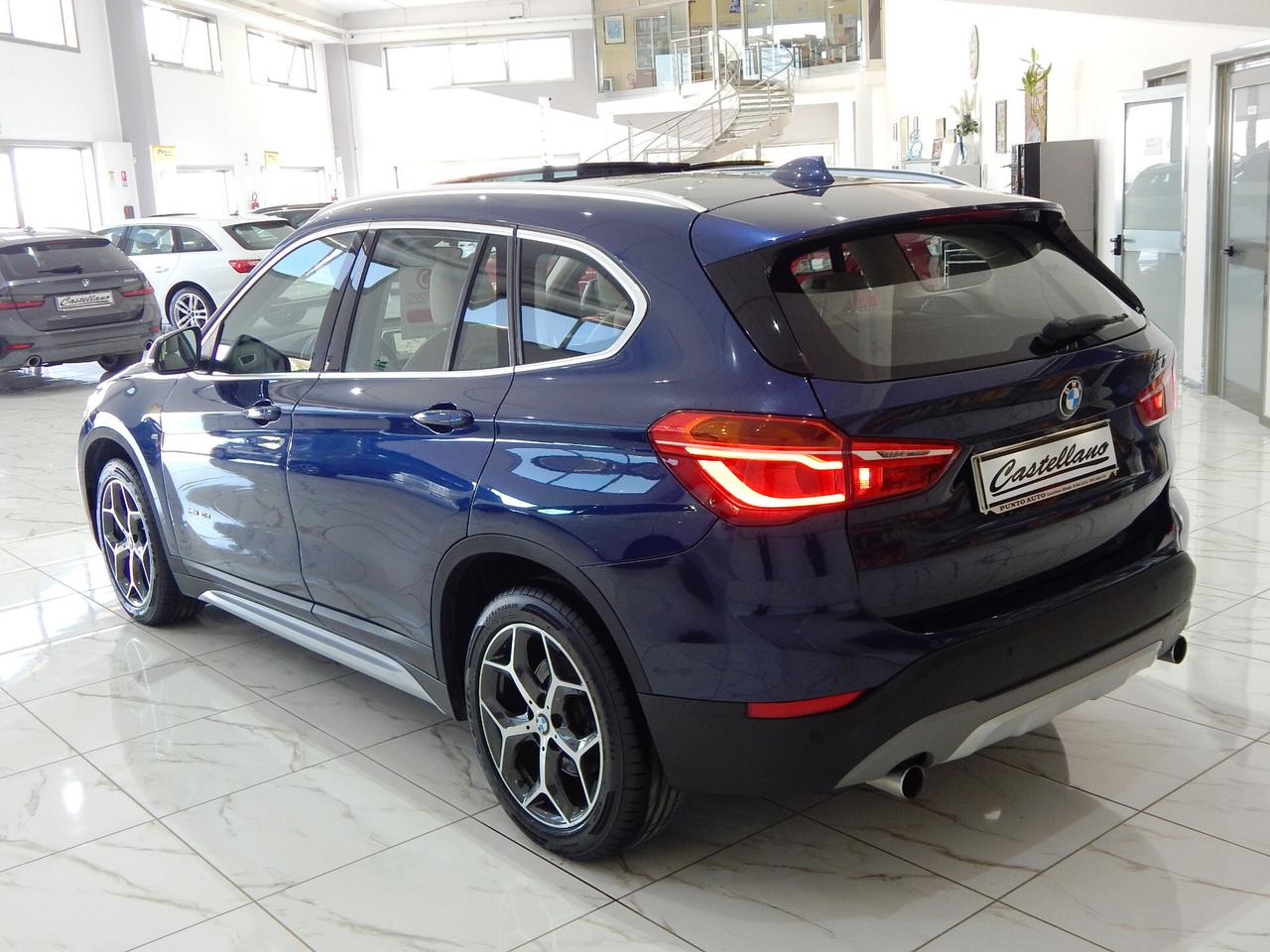 BMW X1 xdrive20d xLine Aut. TETTO-NAVI-PELLE-PARK-XENON