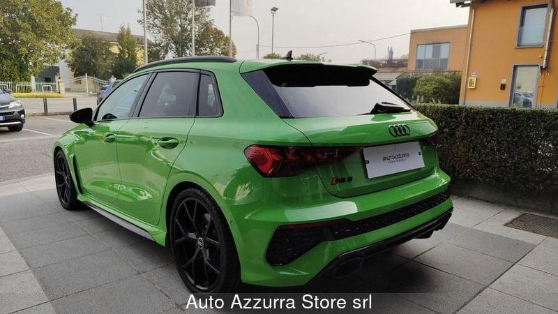Audi A3 RS 3 SPB TFSI quattro S tronic *PROMO AZZURRA*