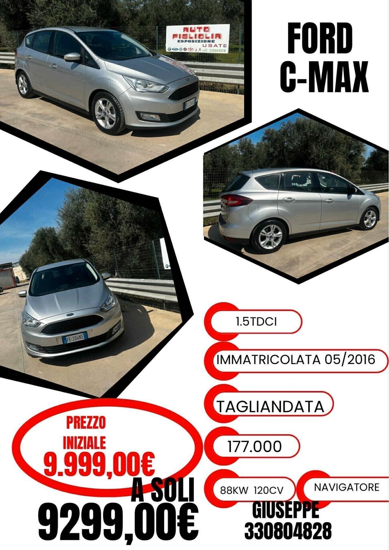 Ford C-Max 1.5 TDCi 120CV 177.000KM 2016