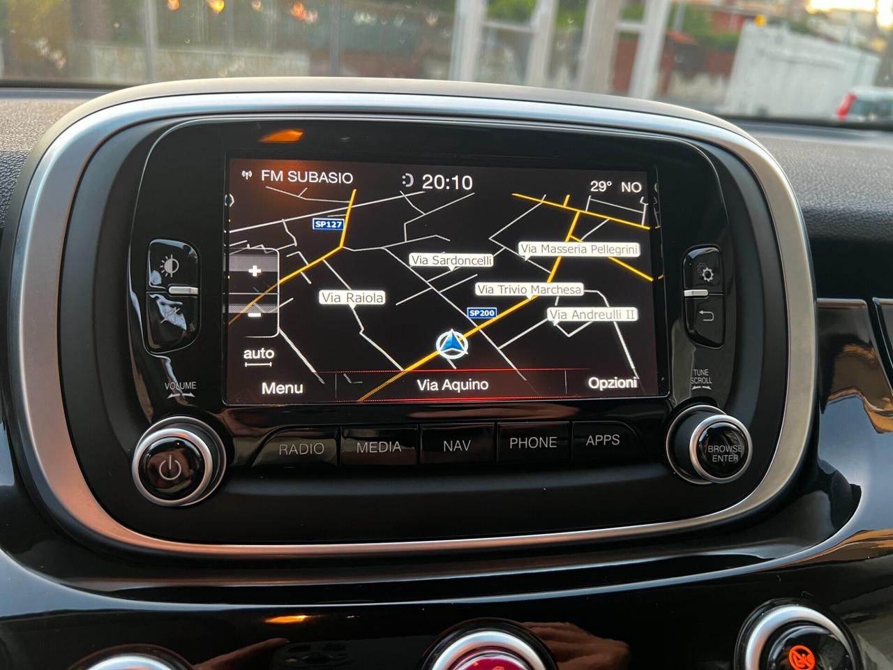 Fiat 500X 1.6 MultiJet 120 CV Lounge-NAVI-LED