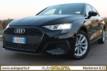 AUDI A3 Sportback 2.0 TDI 115 CV *LED *Carplay