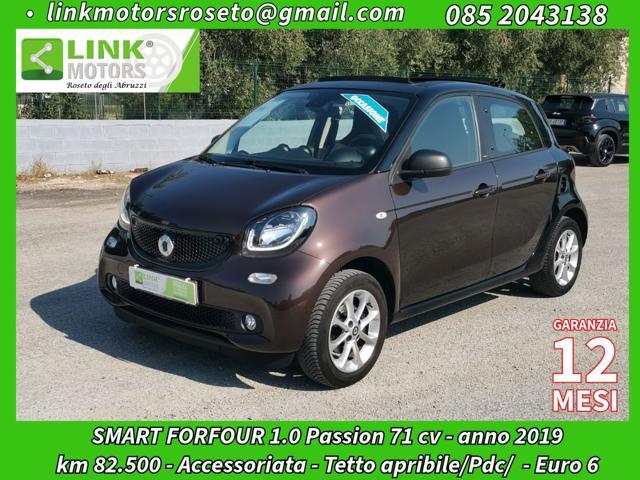 SMART ForFour 70 1.0 Passion / Tetto apribile/Pdc/Cruise