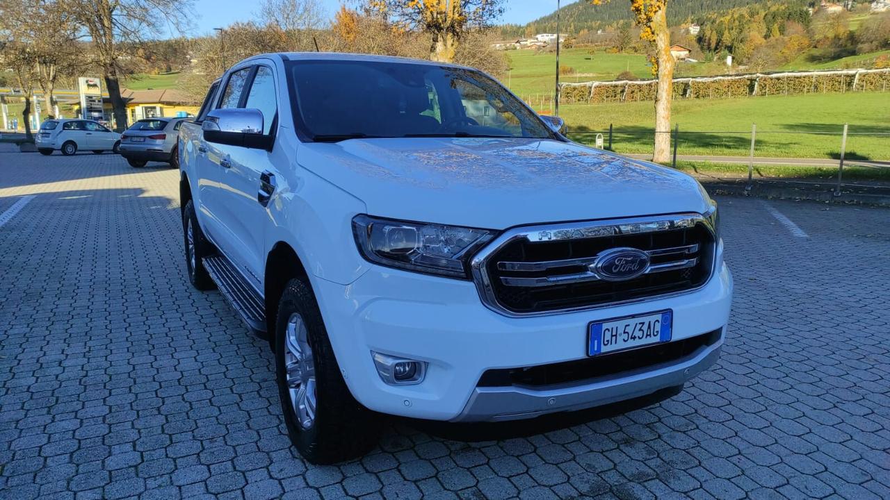 FORD RANGER 2.0 AUTOMATICA 213 CV DC Limited GANCIO TRAINO