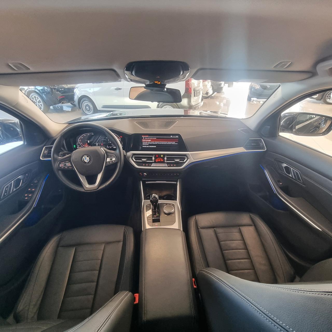 Bmw 318d 48V Touring Luxury - Pelle - Navy