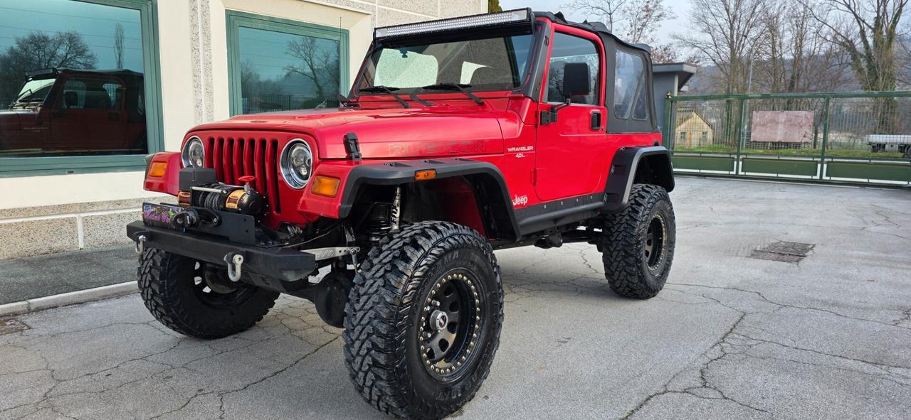 Jeep Wrangler Ponti patrol omologata aria condizionata