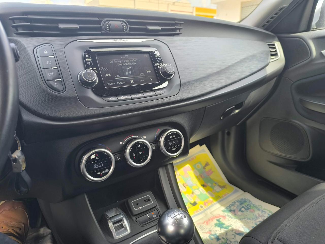 ALFA ROMEO GIULIETTA 1.6 DIESEL 120cv 07/2017 1 PROPIETARIO PARI AL NUOVO