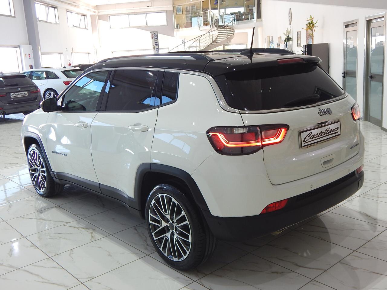 Jeep Compass 1.6 mjt Limited 130cv TETTO-NAVI-PELLE-PARK-LED