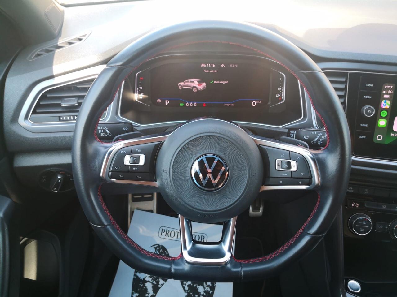Volkswagen T-Roc 1.5 TSI 150CV DSG R-Line ***TAGLIANDI VW ***UNIPROPRIETARIO***