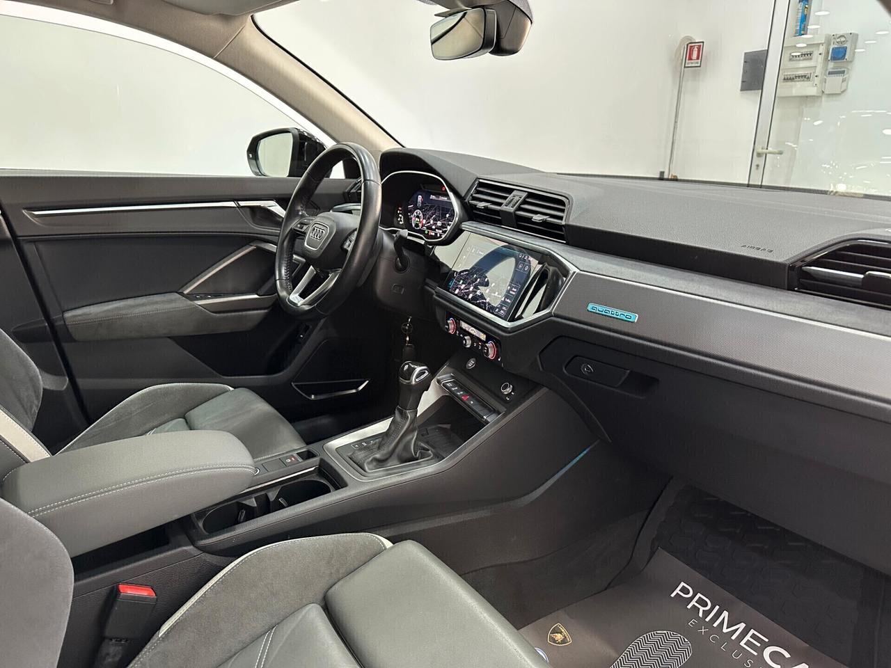 Audi Q3 SPB SPORTBACK 40 TDI quattro S tronic S LINE TETTO FULL LED PACCH.LUCI