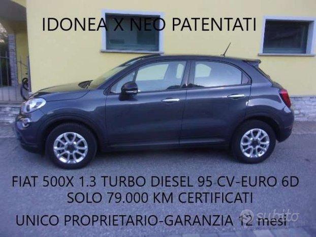 FIAT 500X 1.3 mjt City Cross 4x2 95cv-KM 79.985
