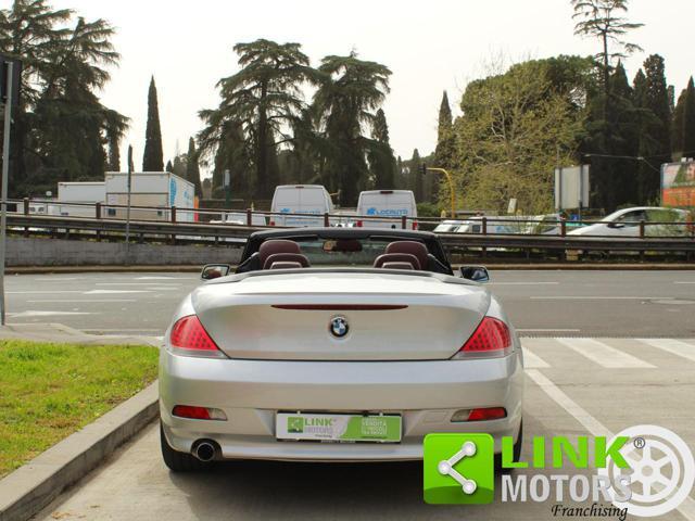 BMW 630 i Cabrio / Automatica / Pelle / GPL