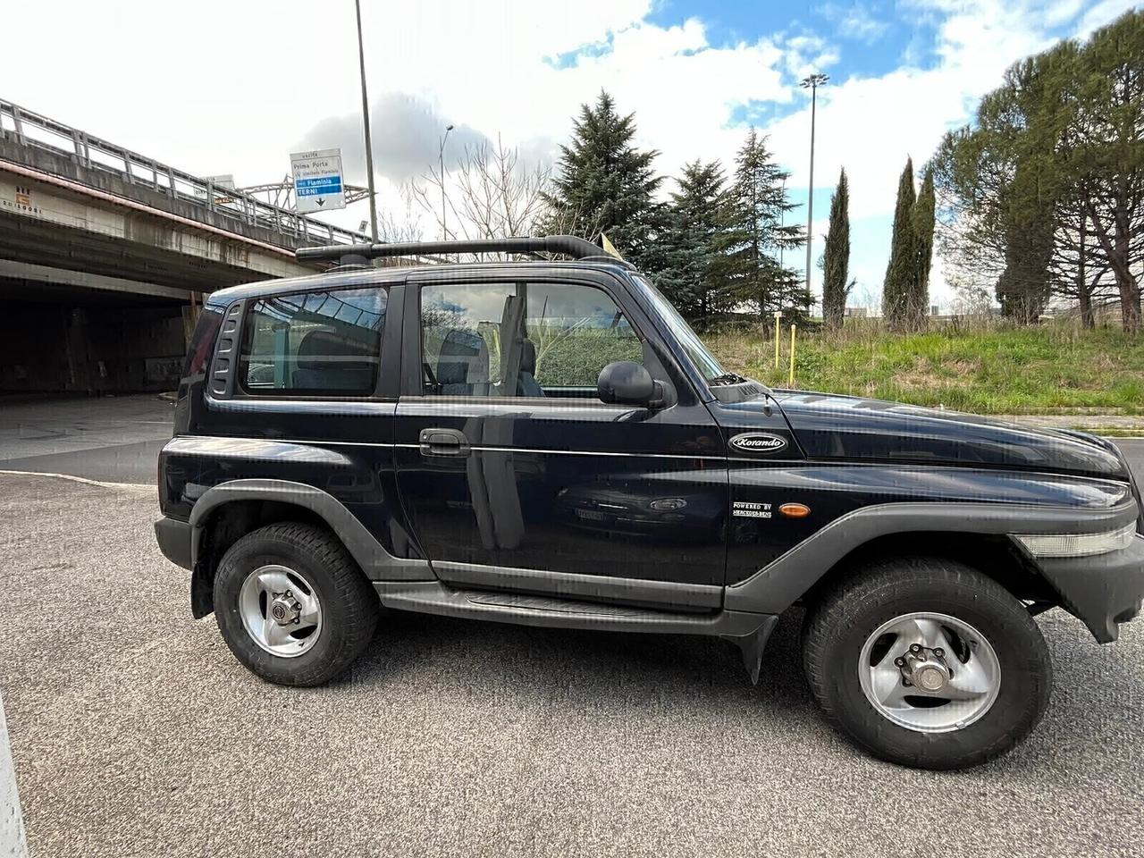 SSANGYONG KORANDO 2 SERIE 2.9 TURBODIESEL ELX - GANCIO TRAINO