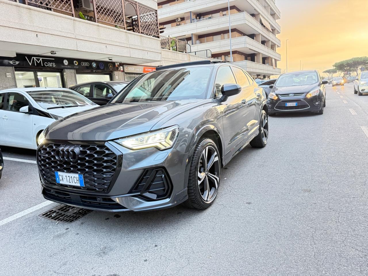 Audi Q3 40 TDI quattro S tronic line edition LED MATRIX PELLE TETTO KAMERA 360 PDC CERCHI 20