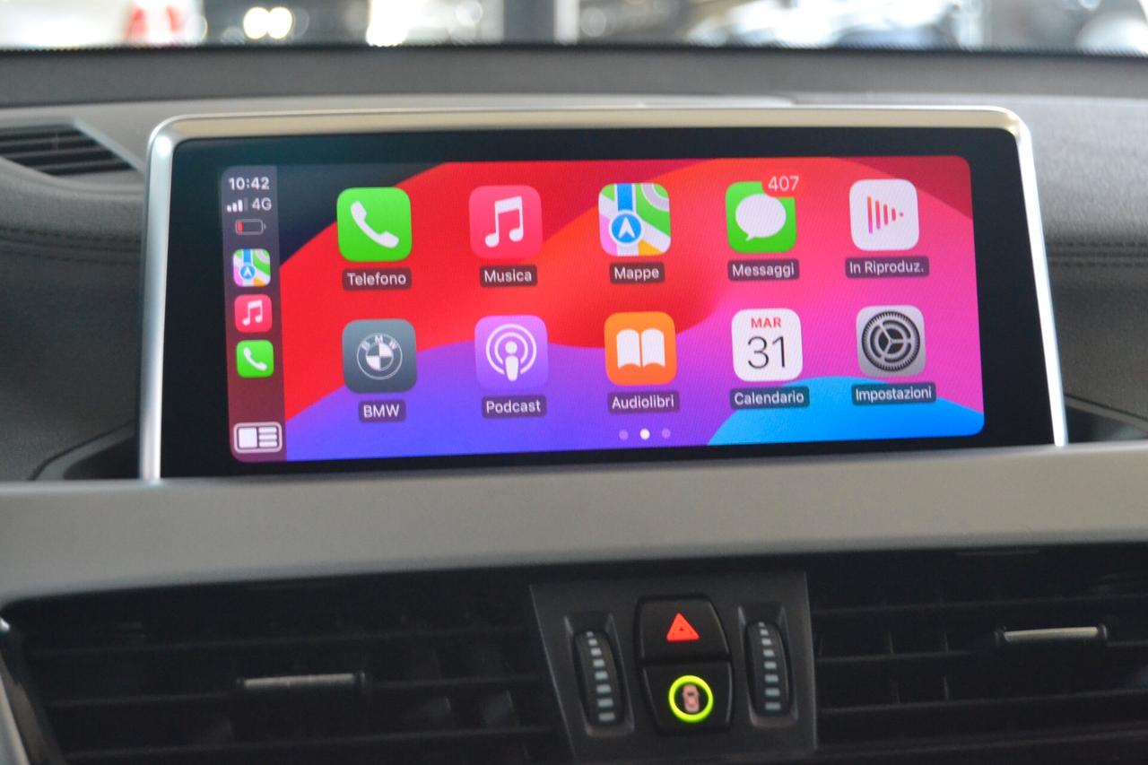 Bmw X2 sDrive16D Advantage TETTO/Navi/C.Auto