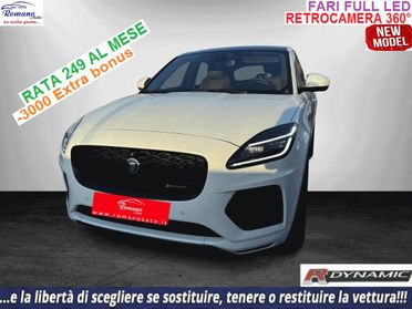 NEW JAGUAR - E-pace - 2.0D I4 163CV AWD Auto RDyn Black#UNICO PROPRIETARIO!