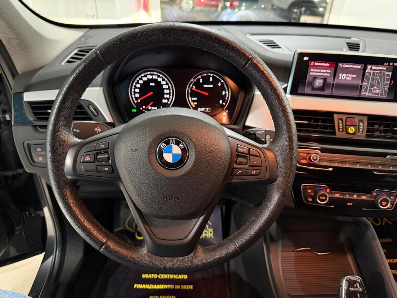 BMW X1 2.0 DIESEL 150CV *KM CERTIFICATI *UNICOPROPRIETARIO