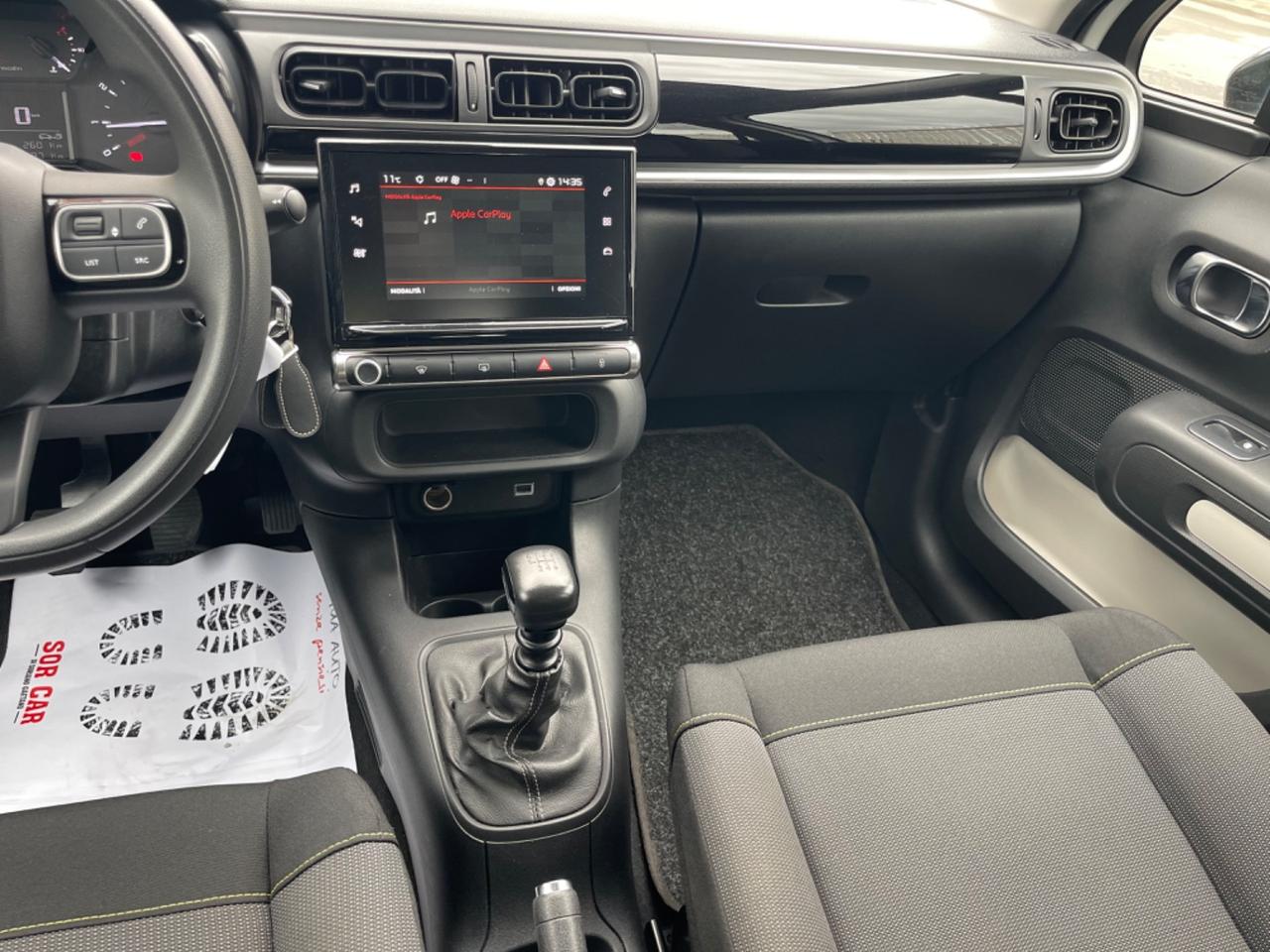 Citroen C3 BlueHDi 100 S&S Feel Pack KM CERTIFICATI IN FATTURA!