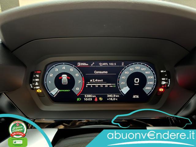 AUDI A3 SPB 35 TFSI Identity Black KM ZERO