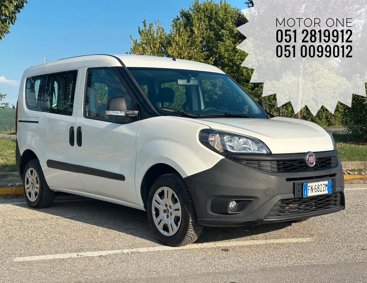 Fiat Doblo AUTOCARRO 5 POSTI N1 1.3-95CV Euro 6