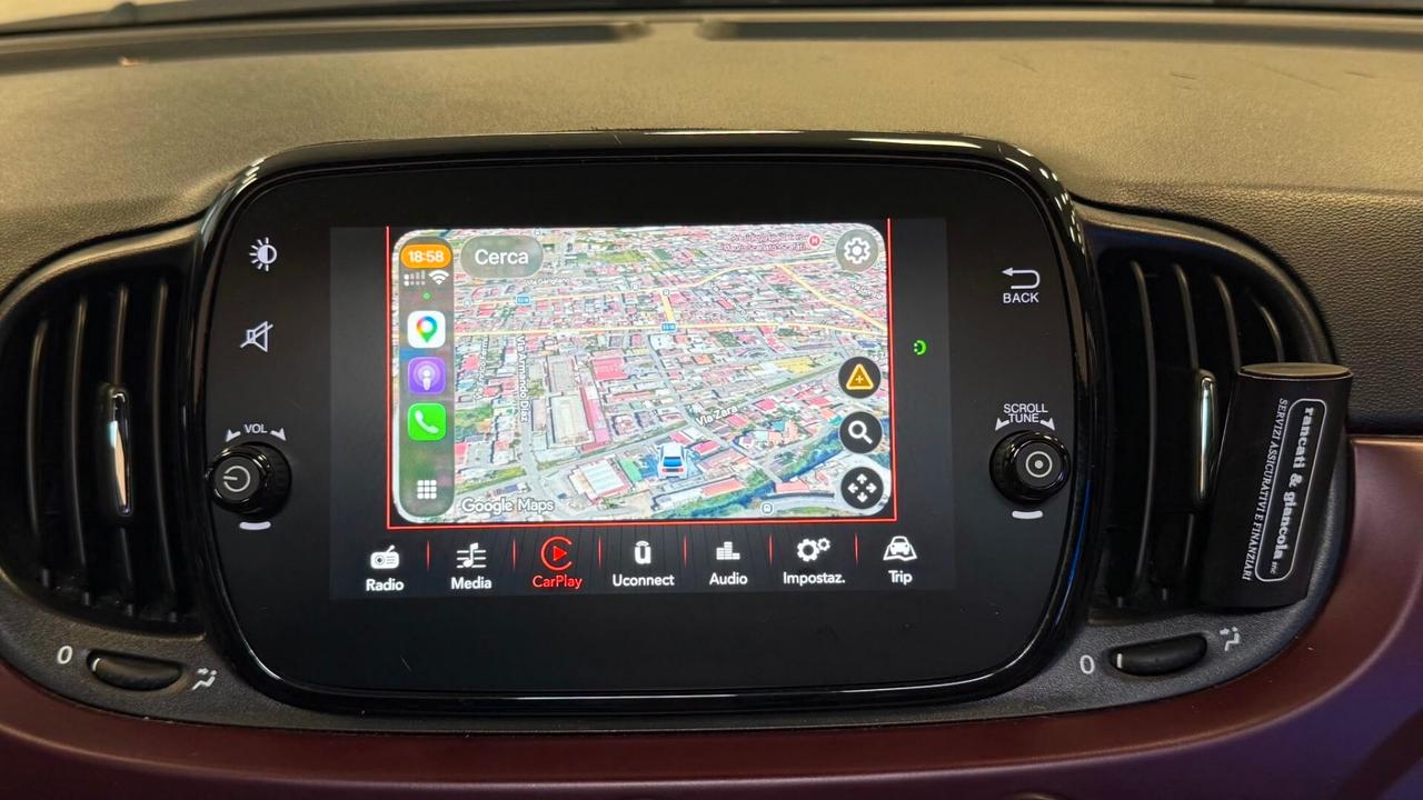 FIAT 500 1.2 DUALOGIC STAR 2019 TETTO APRIBILE
