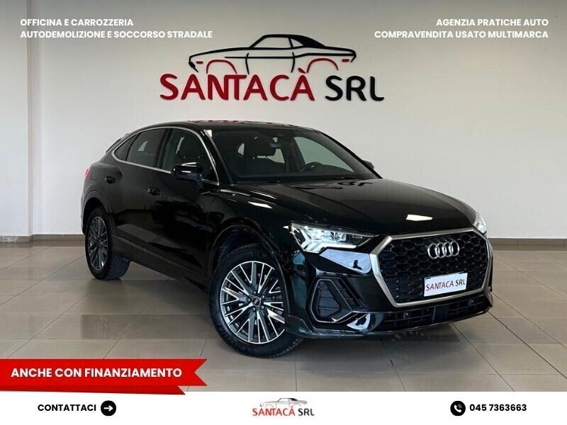 AUDI Q3 Sportback 35 TFSI S tronic S line edition Plug In Hybrid - DISTRIBUZIONE E TAGLIANDO APPENA FATTI
