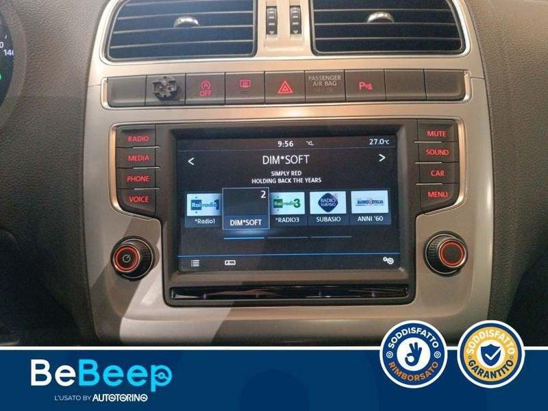 Volkswagen Polo 5P 1.4 TDI BM COMFORTLINE 90CV DSG