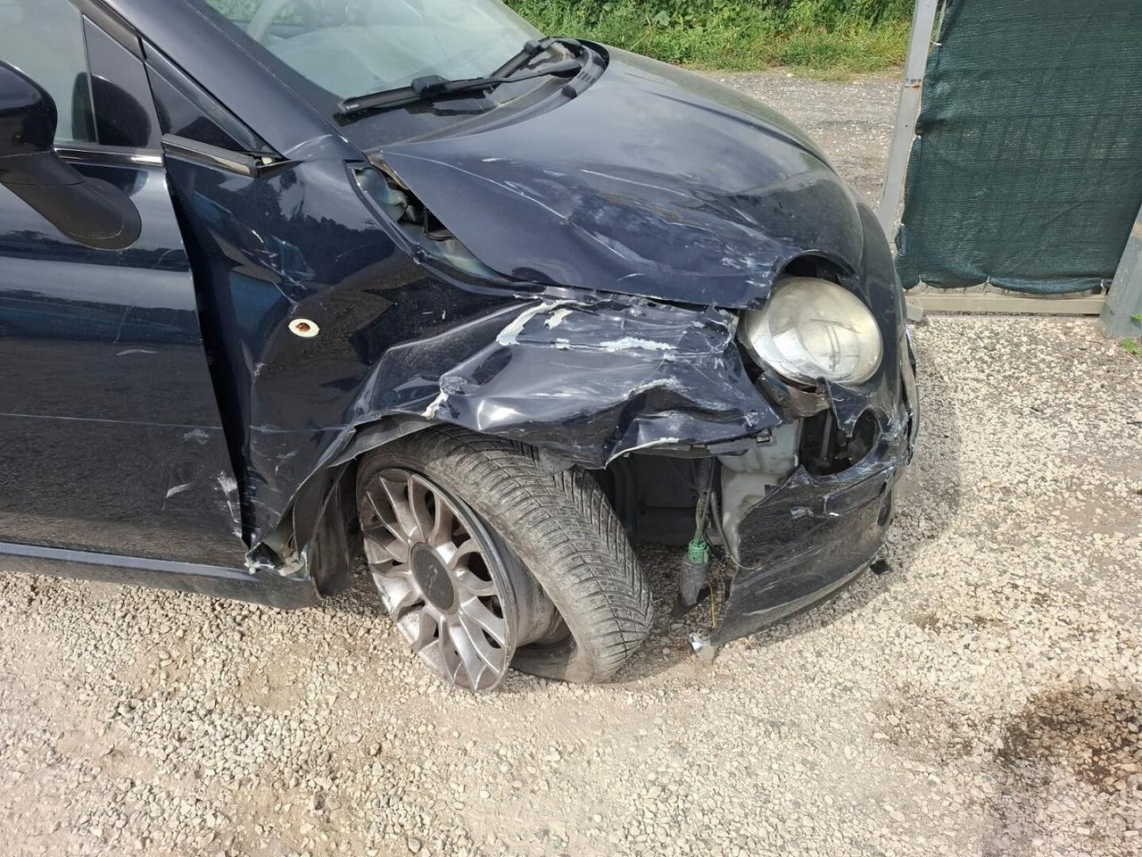 FIAT 500 C CABRIO INCIDENTATA AUTOMATICA