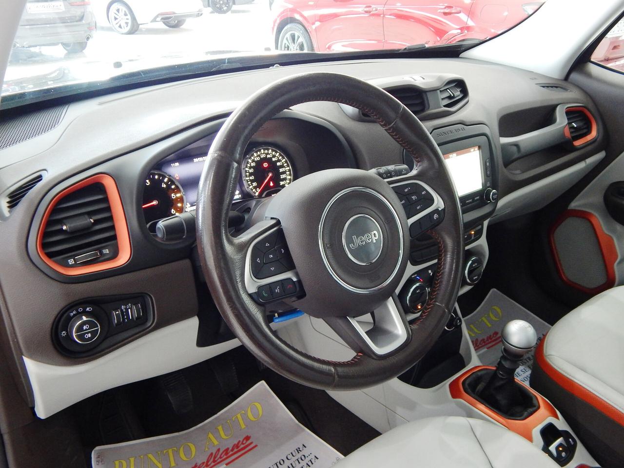 Jeep Renegade 1.6 mjt Limited 120cv TETTO-NAVI-PELLE-PARK