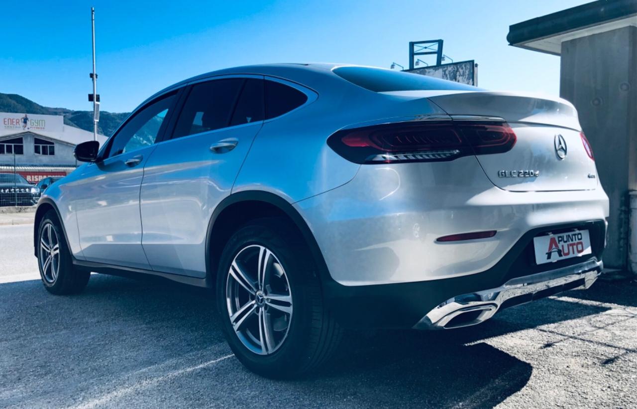 Mercedes-benz GLC 220 COUPE' PELLE -TELECAMERA 4Ma