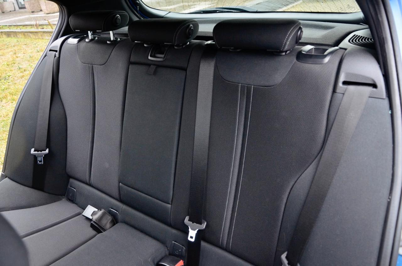 BMW 118i MSPORT 136cv, SERVICE BMW, EURO 6D, FULL LED, SEDILI RISCALDATI, 18", PERMUTE