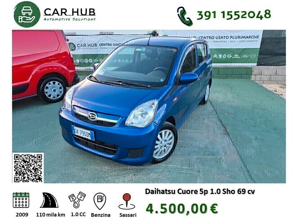 Daihatsu Cuore 1.0 12V Sho 69CV 5 Porte 5 posti