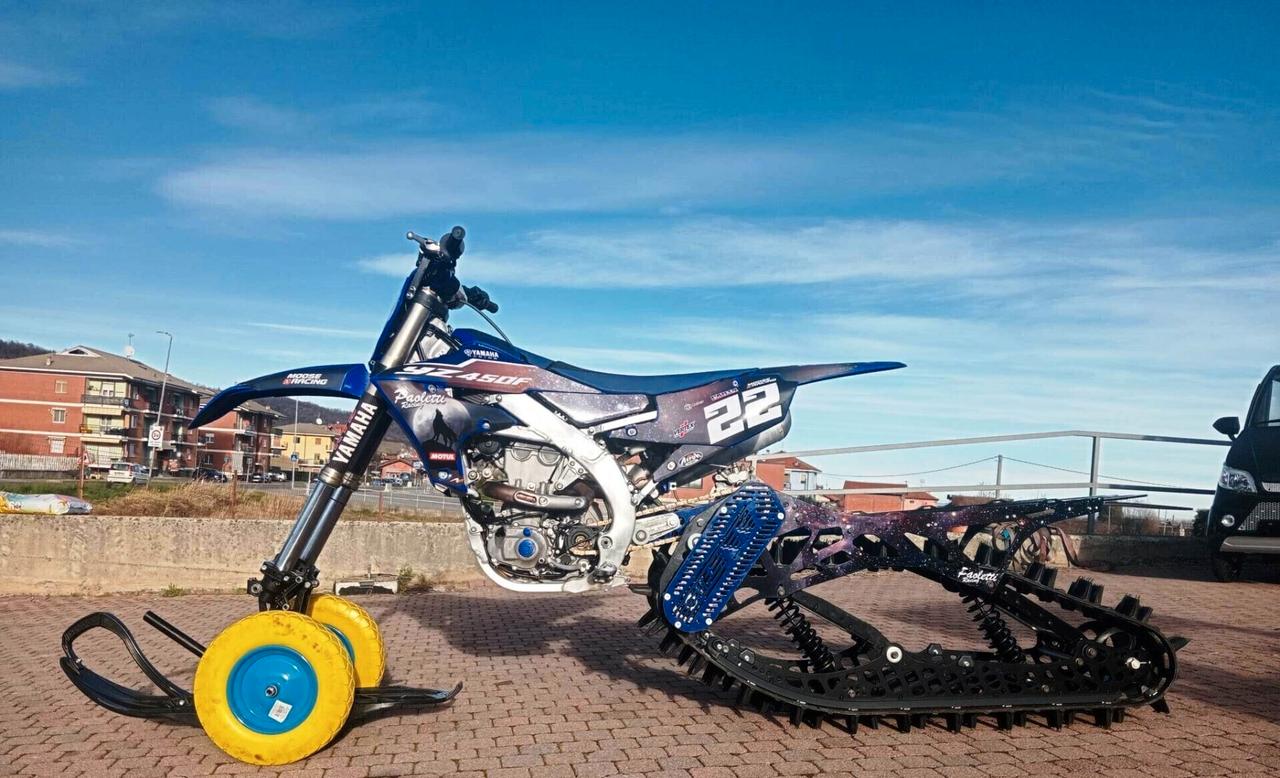Yamaha yzf 450 kit cingoli snowbike da 127