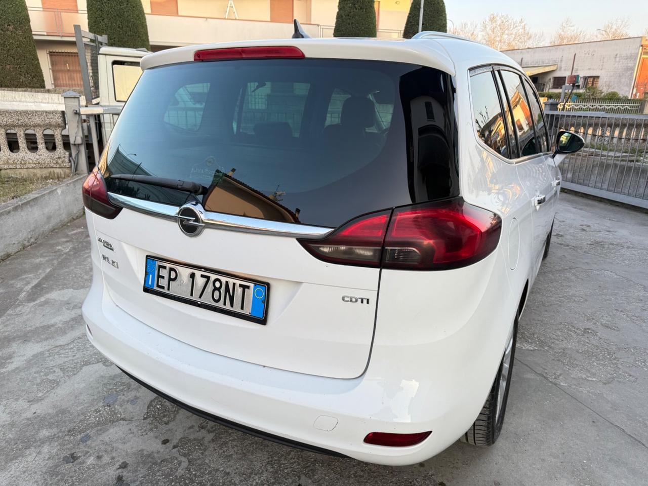 Opel Zafira 2.0 CDTi 7 POSTI FULL 2013 POCHI KM