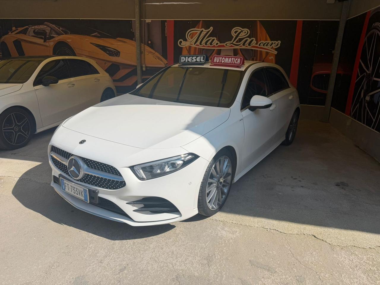 Mercedes-benz A 180 1.5cc diesel 12 mesi garanzia-2019