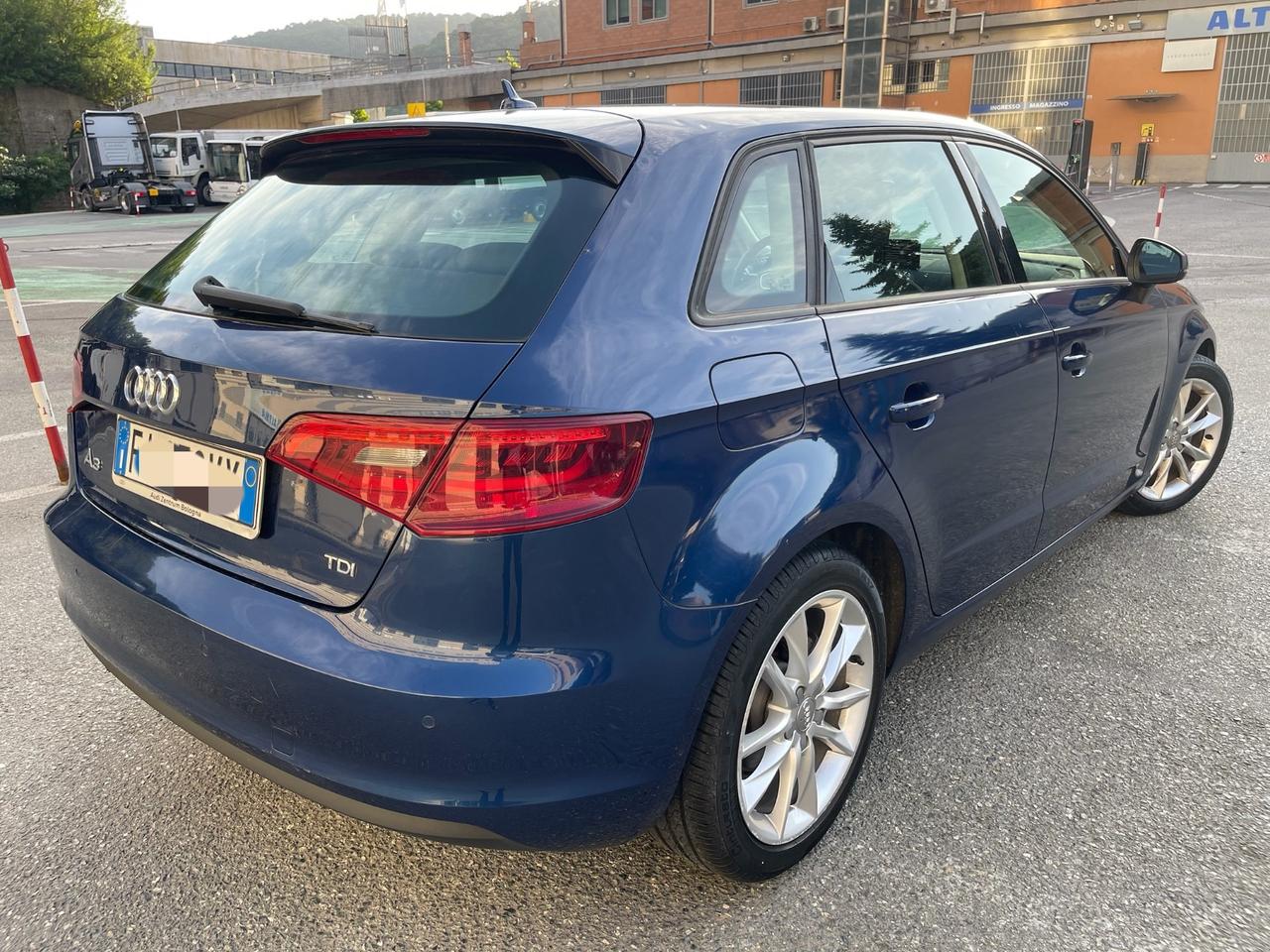 Audi A3 SPB 1.6 TDI 110CV S tronic / NEOPATENTATI