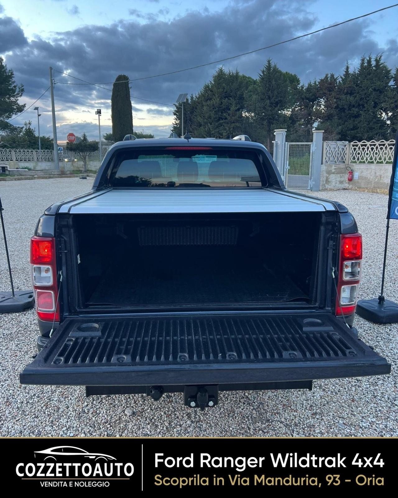Ford Ranger Wildtrack 4x4 gancio traino