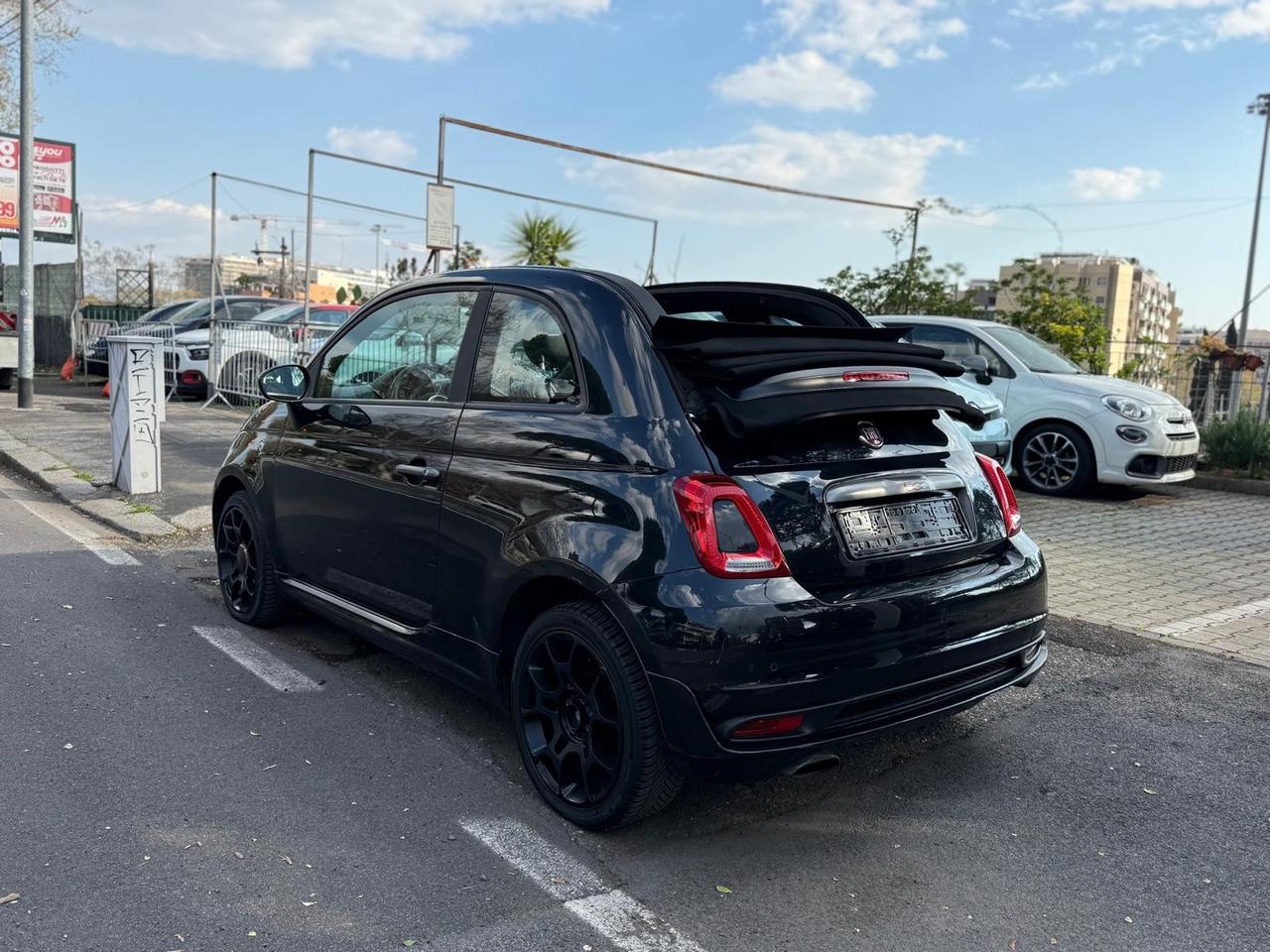 Fiat 500 1.2 Cabrio Sport pelle Navi C manuale