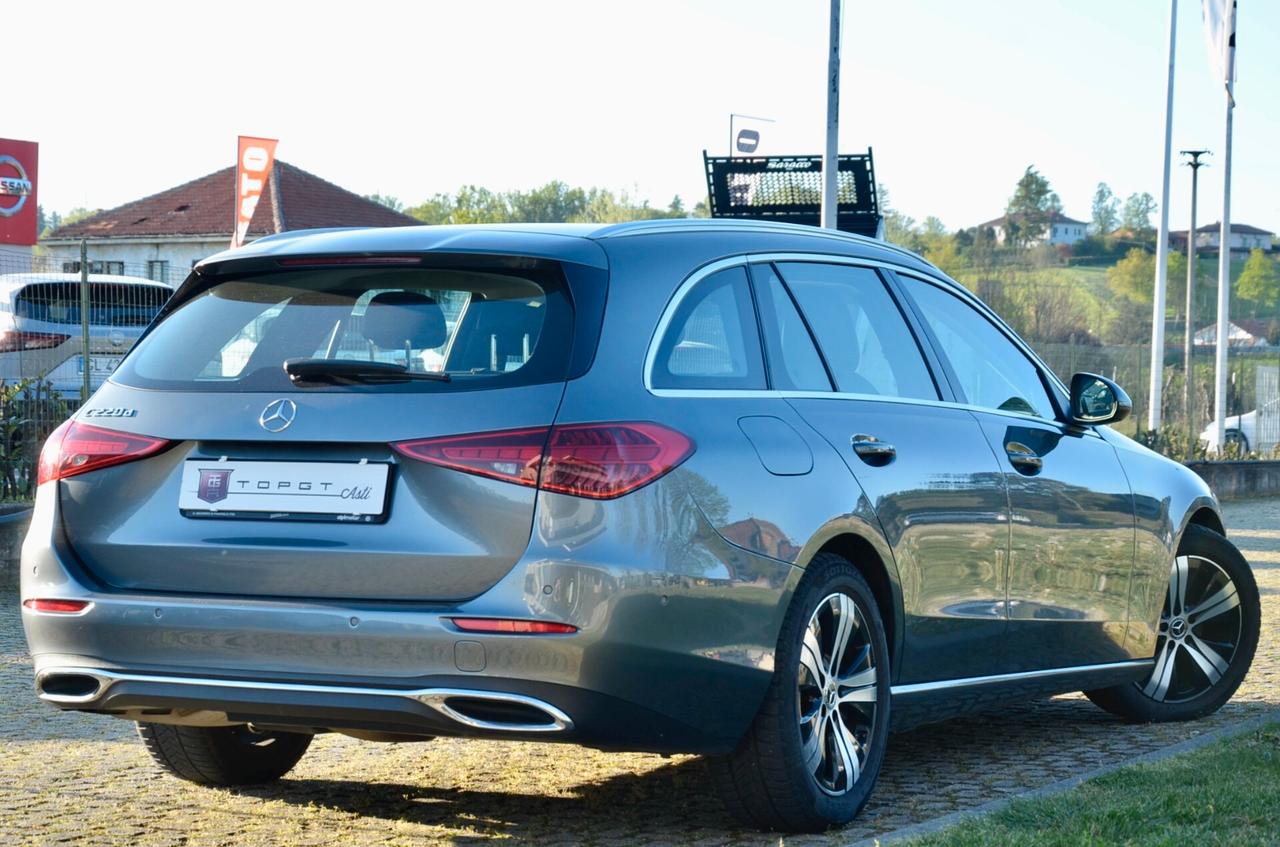 MERCEDES-BENZ C 220d SW MHEV SPORT 200cv AUTO, UFF ITALIANA, EURO 6D, FARI LED, RETROCAMERA, LUCI AMBIENTE, PERMUTE