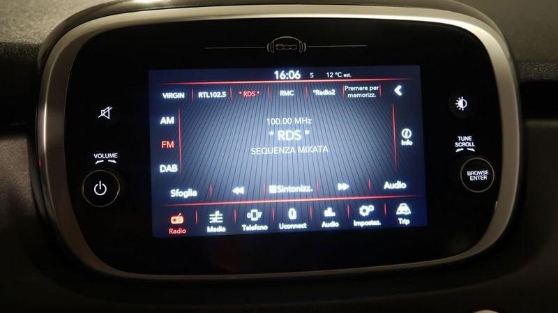 Fiat 500X 1.3 MultiJet 95 CV #CARPLAY#FENDI#RUOTINO#