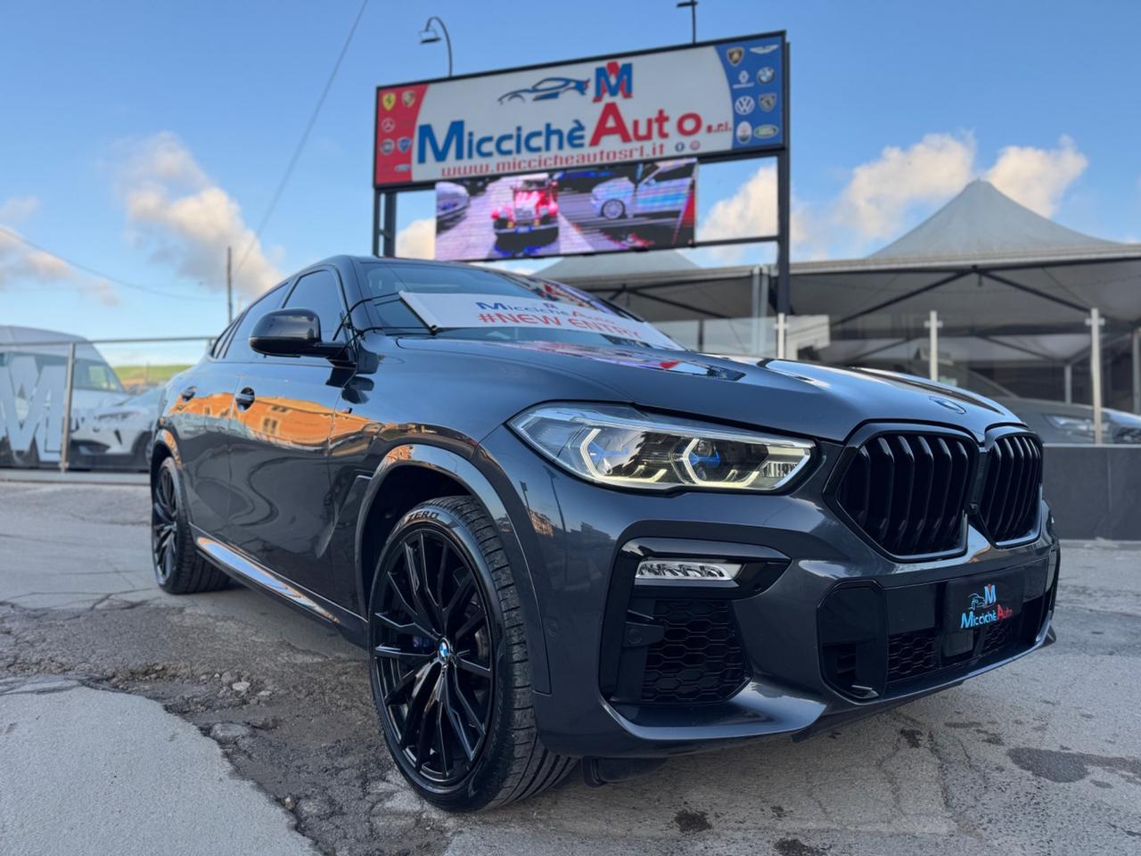 BMW X6 M 50D 400 CV TETTO R22 FULL IVA ESPOSTA