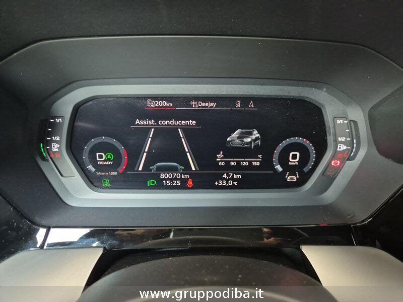 Audi A3 IV 2020 Sportback Benzina Sportback 30 1.5 g-tron s-tronic