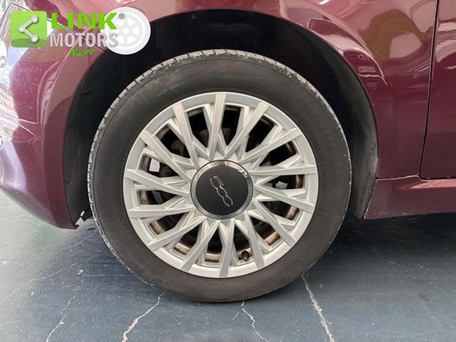 FIAT 500 1.2 Riva NEOP, KM CERT, TETTO, PELLE.
