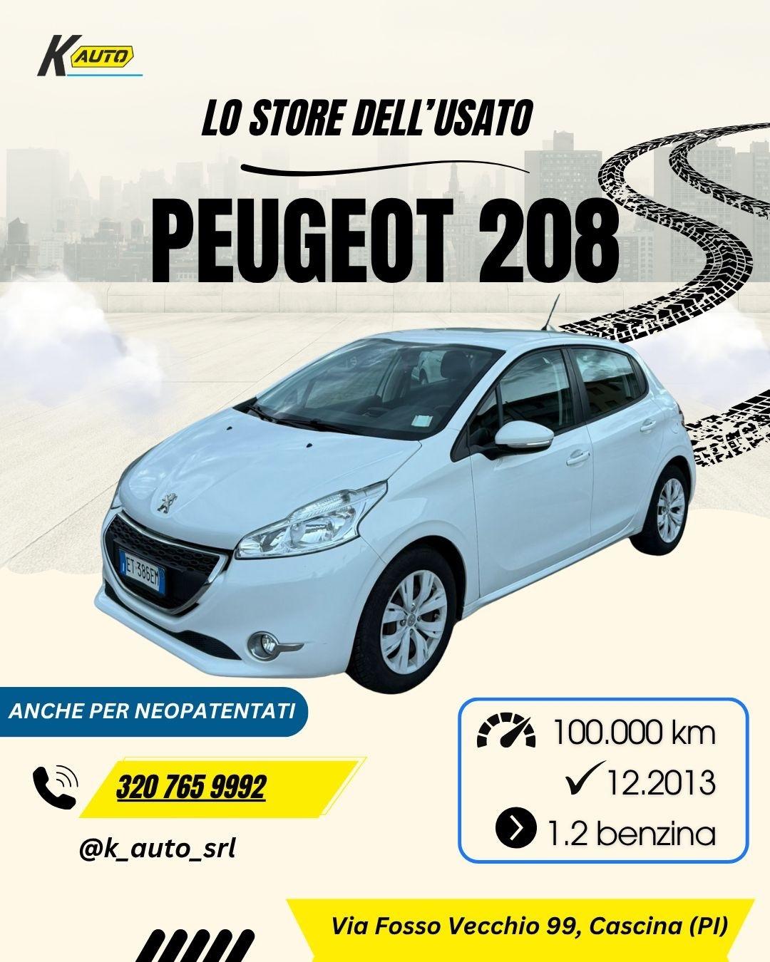 Peugeot 208 1.2 Benzina