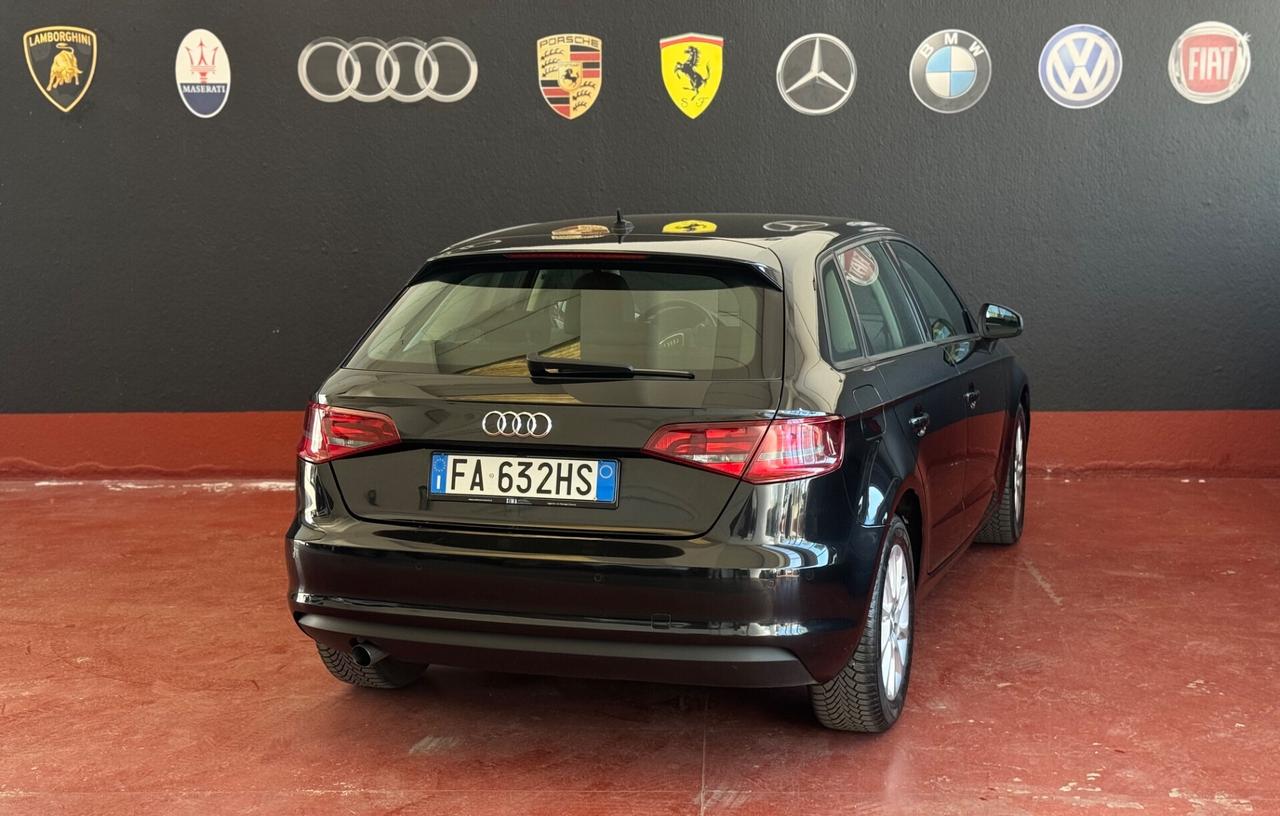 Audi A3 SPB 1.6 TDI 105 CV CR Ambition OK NEOPATENTATI