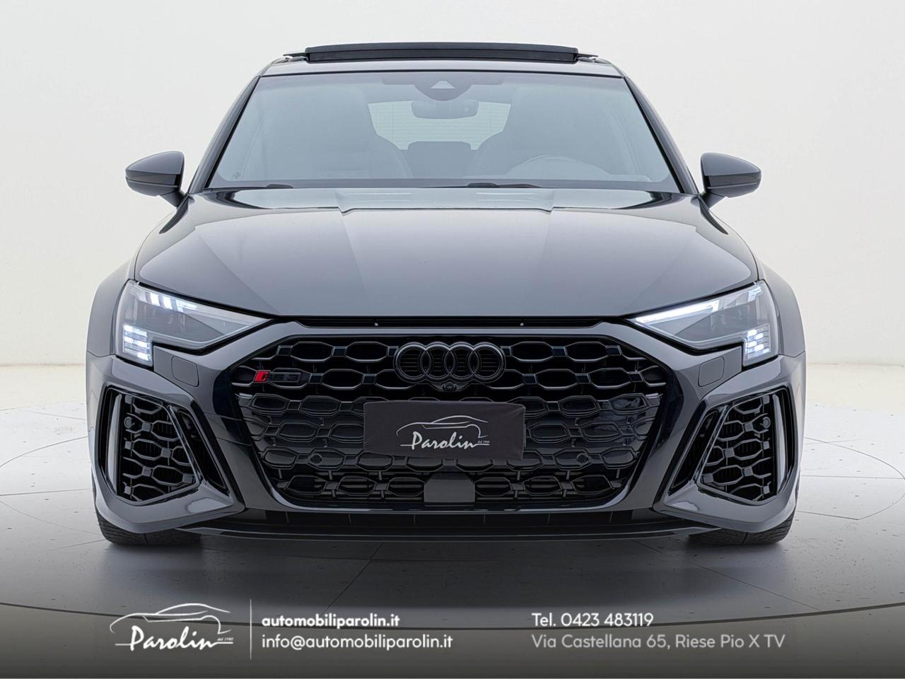 Audi RS3 Sportback 2.5 tfsi quattro S-tronic Black-Tetto-Matrix-Pelle
