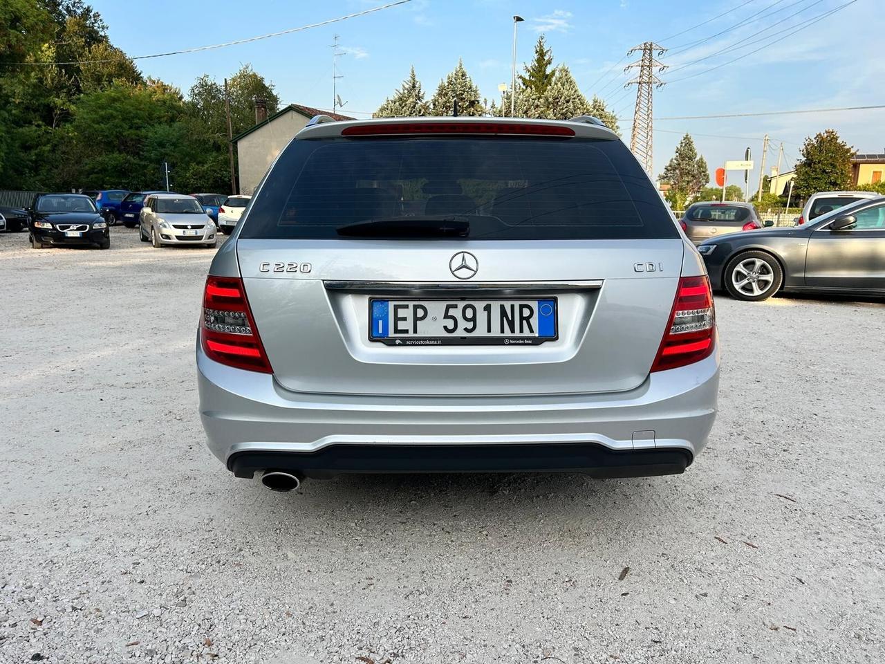 MERCEDES C220 170CV AVANTGARDE CERTIFICATA UNICO